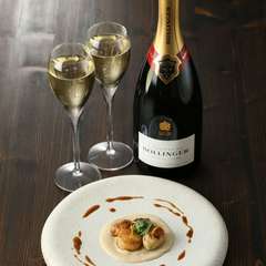 料理と相性抜群のお酒が充実