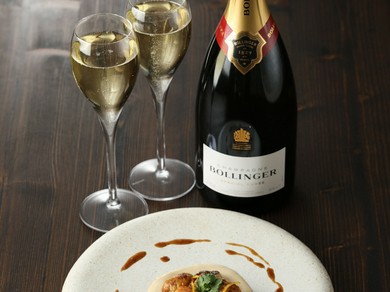 料理と相性抜群のお酒が充実