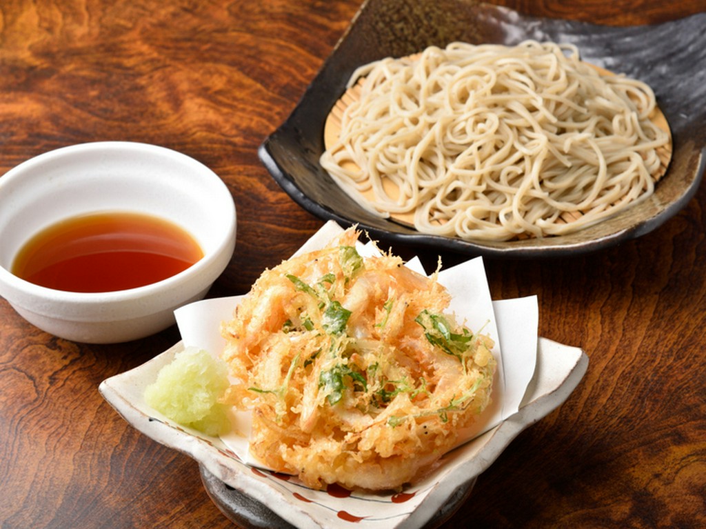 上質な蕎麦粉をはじめ、こだわりの食材をふんだんに