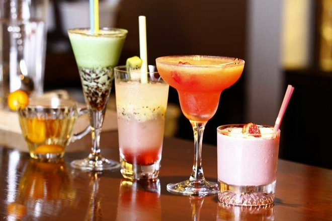 カクテルにこだわっている