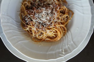 福島牛100％ミートソーススパゲッティ
