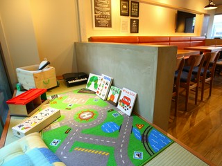 ≪キッズスペースやおもちゃの紹介≫