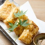 出汁巻き玉子の天婦羅