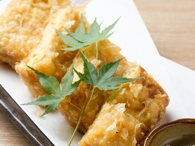 出汁巻き玉子の天婦羅