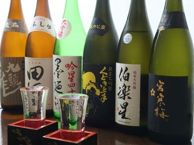 地酒、地方銘酒豊富です