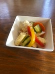 川越 小野農園の贅沢野菜の自家製ピクルスです