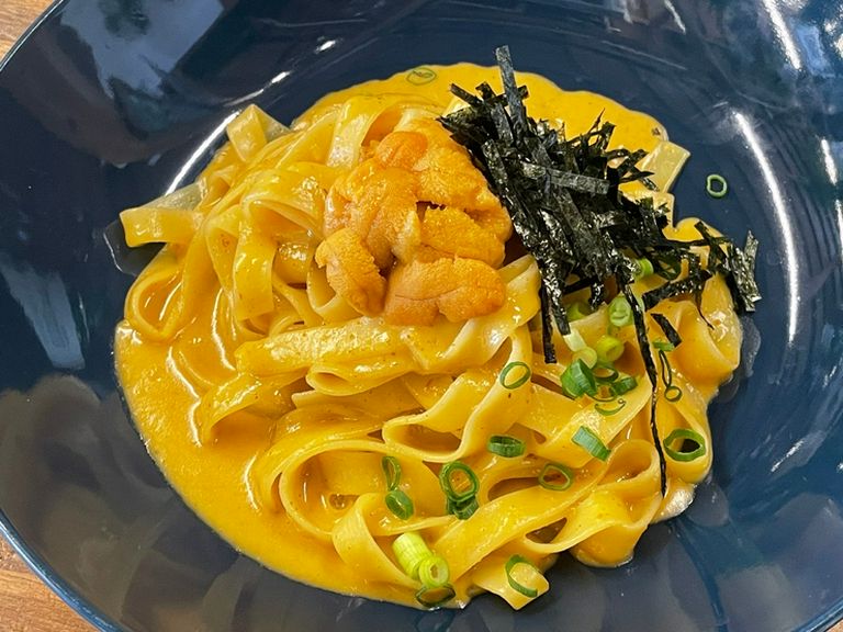 【人気No.1】生雲丹の濃厚クリームパスタ