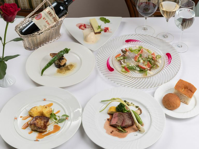 素材そのものの味を大切にしたディナーコース