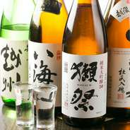 日本酒や焼酎など豊富なラインナップ♪