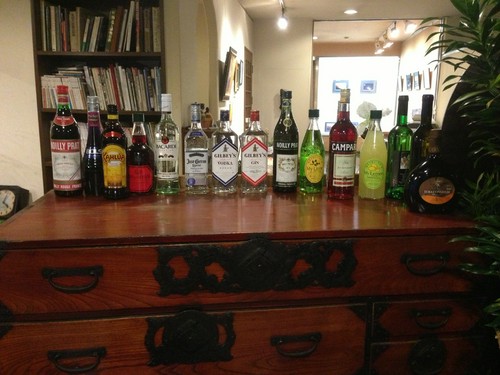 豊富なアルコールメニュー