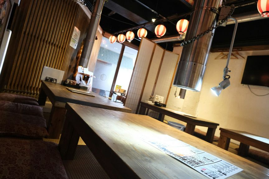 七輪を囲んで“だんらん”が楽しめる