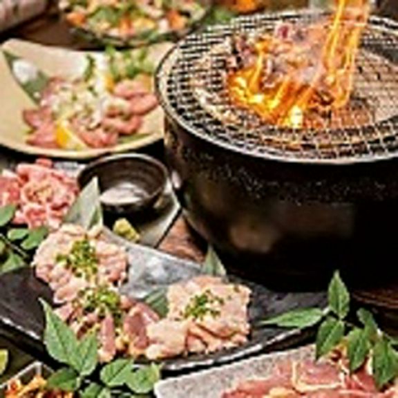 コースは七輪焼きを含めたボリューム満点11品!