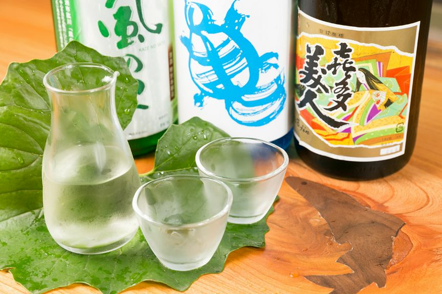 愛媛の地酒『喜多美人』『風の里』など揃っています