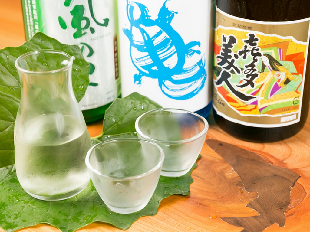 愛媛の地酒『喜多美人』『風の里』など揃っています