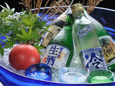 広島の銘酒と呼ばれる、名高い地酒が勢ぞろい