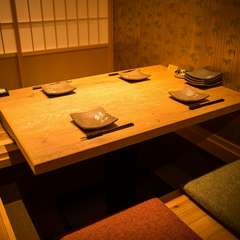 接待やデートにうれしい落ち着いた個室