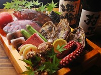 市場直送の鮮魚、お刺身類、旬なお野菜、お肉料理等をご提供致します。詳しくは、お店のおすすめメニューをご覧ください。