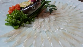 広島でも珍しい『アナゴ刺し』