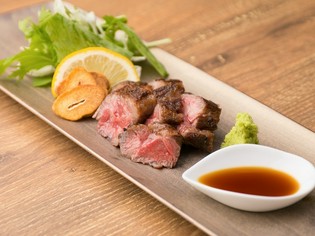 地元産「広島牛」は、やわらかく深みのある味わい