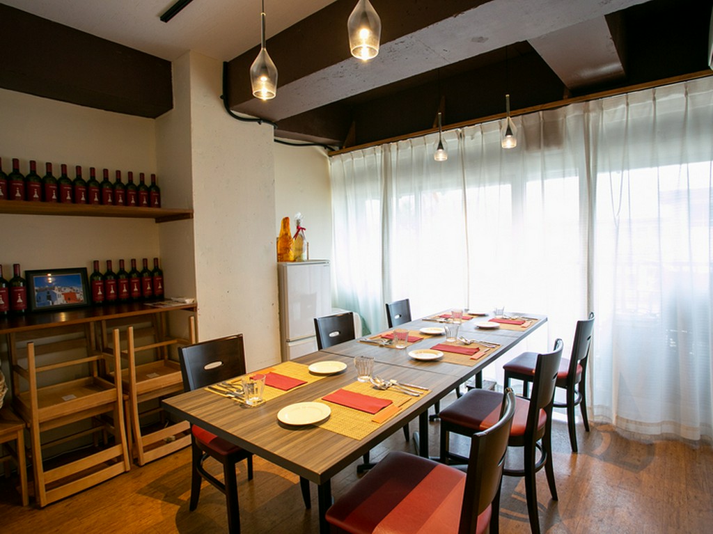 プライベート空間でゆっくりとお食事のひと時をお過ごしください