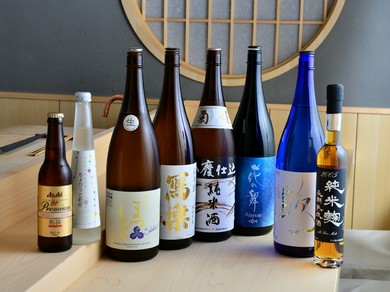 マリアージュセットには和酒もご用意