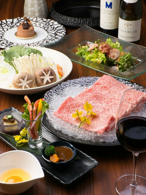 じっくりお肉を味わえる『桔梗コース』