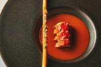 アミューズ
冷たい前菜
温かい前菜
スープ
魚料理
お口直し
メイン料理【デクパージュサーヴィス】
旬の一皿
デザート①
デザート②【フランバージュサーヴィス】
食後のお愉しみ
※サービス料10%別途頂戴いたします