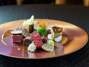 その時一番おいしい肉にこだわった『和牛　2種の味わい』