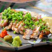 もも肉のタタキ