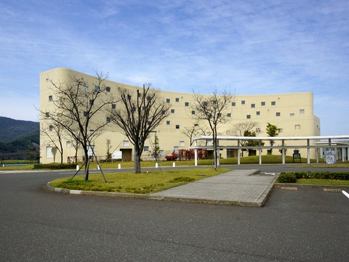 豊かな自然に囲まれたホテルうみんぴあ内