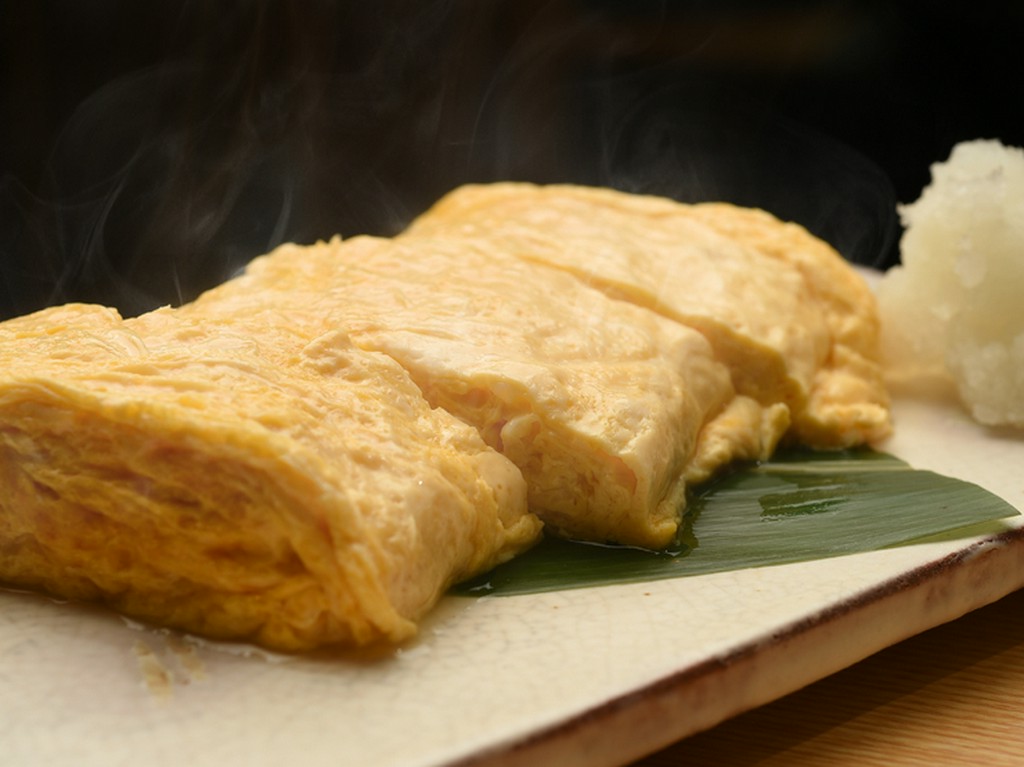 店主自慢の出汁が決め手『出し巻』