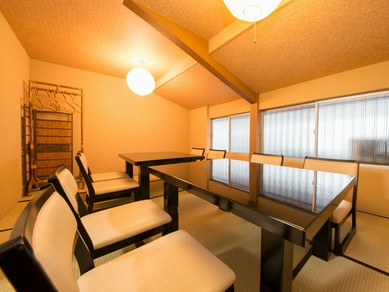 完全個室でゆっくり。接待には『おまかせコース』が最適