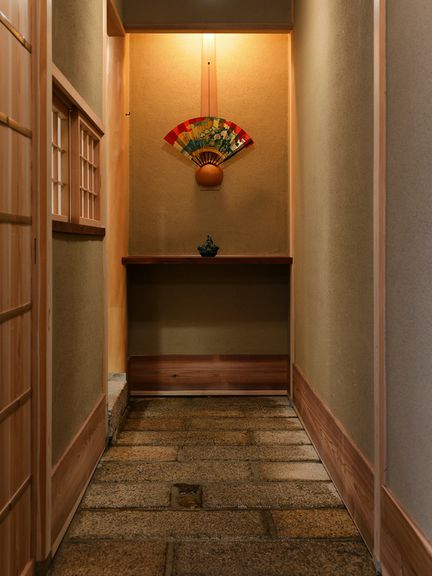 純和風の個室はゲストのおもてなしにも