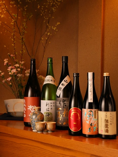 日本酒にこだわっている