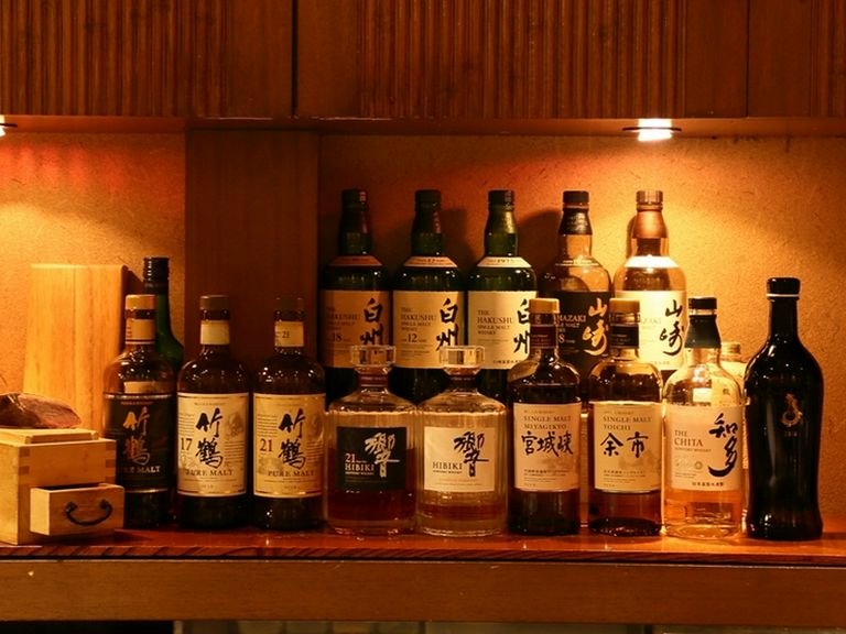 各種アルコールは国産物にこだわった厳選された銘柄を