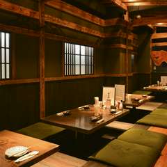 最大24名までOK。ゆったりと寛げる和の空間で楽しいひとときを