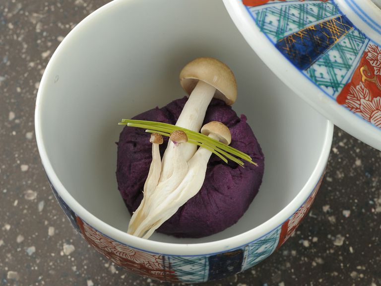 『むらさき芋饅頭』は食感にご注目！