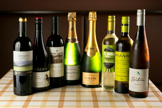 ワインにこだわっている