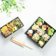 ミニラバの和食弁当が1番人気！！９品のおかずに2種のご飯。ボリューム満点