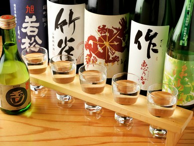 変化を楽しんでいただける『厳選された日本酒』