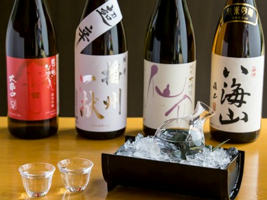 ディナータイムにはお料理に合う日本酒を