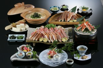 ずわいがにをフルコースで味わう『沖コース』