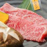 脂肪が多く霜降りになりやすいきめ細かくて柔らかな肉質で風味もある