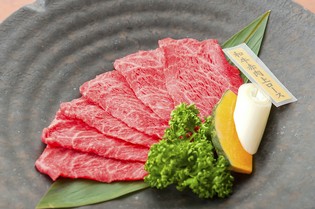 さっぱりとした味わいと柔らかな食感が特徴『和牛赤肉上ロース』