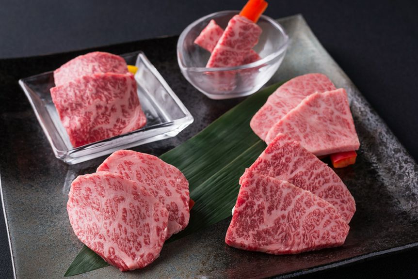 ふらの和牛・五種盛り合わせ