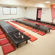 少人数から大人数まで、完全個室でゆったりと