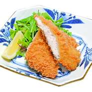 アジの半身を使用。ふわっふわ。