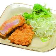 60ｇのヒレカツ、おひとつからご注文いただけます。