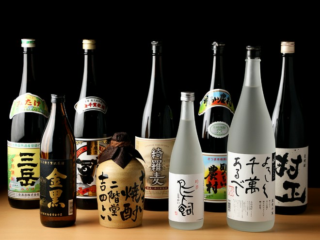 焼酎にこだわっている