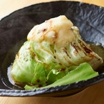 アンチョビバター＆照り焼きソースで。
